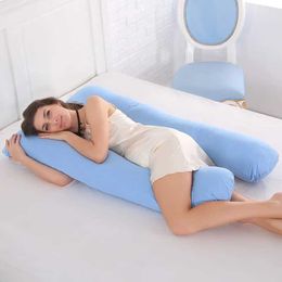 Maternity Pillows Multi functional U-shaped pregnancy pillow with detachable cover perfect for lateral lying and lumbar support H240514