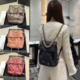 10A Fashion Designer Women Shoulder Black Handbag 24C 19 Metal Bag Handle Soft Leather Matelasse Adjustable Chain Backpack Strap Series Evhb