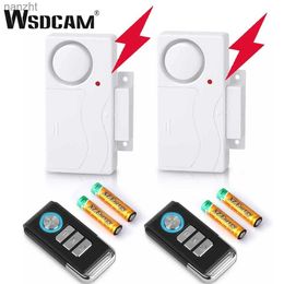 Alarm systems Wsdcam 108dB door and window alarm wireless magnetic sensor anti-theft alarm household door and window sensor Burglar safety WX
