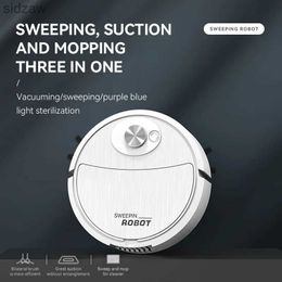 Robotic Vacuums 3-in-1 intelligent sweeping robot household sweeping machine and vacuum UV wireless vacuum cleaner household sweeping robot WX