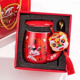 Mugs Creative Cute Cartoon Ceramic Cup Fashion Personality Mug Office Water Kick Off Gift