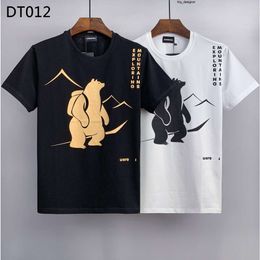 Mens Tshirts Mens Designer t Shirts Black White Back Cool Tshirt Men Summer Italian Fashion Casual Street Tops Plus Size Mxxxl dsquares dsqureditys 2 dsquards JSTK