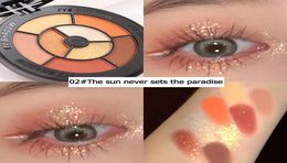 Eye Shadow Retro Record Mode Eyeshadow Palette Matte Oogschaduw Glitter Make-Up Naakt Make Set Korea Cosmetica4048944