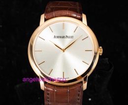 AaPi Designer Luxury Mechanics Wristwatch Original 1 to 1 Watches New 18K Rose Gold Automatic Mechanical Watch Mens Authentic 15180OR