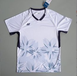 Summer Badminton suit men's and women's short sleeved quick drying breathable couple outfit sportswear t shirt tee top h690