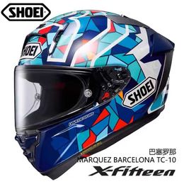 AA Designer Helmet SHOEI Full Helmets X15 helmet original Japanese motorcycle race track full for men and women all season anti fogTC73