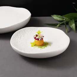 Plates Ceramics Tableware Dinner Plate Sushi Western Steak Dessert Dim Sum Dish Snack Tray Fruit Bowl