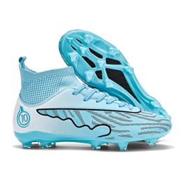 Large size football shoes for men, high school, youth, and young students, competition and training shoes, artificial grass, broken nails football shoes
