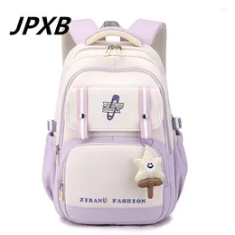 School Bags Bag For Student Girls Cute Pendant Nylon Backpack Letter Fashion Baby Girl
