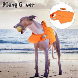 Dog Apparel Reflective Pet Life Jacket Swim Vest Clothing Increase Buoyancy Beach Sea Pool Play