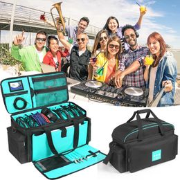 Storage Bags Portable Cable File Case Detachable Padded Bottom Luggage Multifunctional Wires Pouch For DJ Charger Earphone