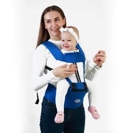 Carriers Slings Backpacks 0-36 Months Baby Carrier Kangaroo Toddler Sling Wrap Portable Infant Hipseat Soft Breathable Adjustable Hip Seat Baby Wrap Sling T240509