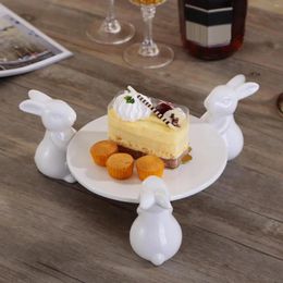 Plates Nordic Dessert Cupcake Fruit Plate Storage Tray For Home Party
