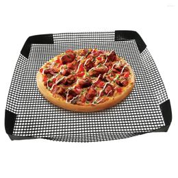 Baking Tools Bluedrop Toaster Bakery Tray Non Stick Woven Glass Basket Quick Oven Sub Roll Pizza Crispy Baskets 30X30cm