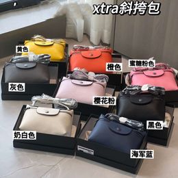 Evening Bags 2023 New Women's Mini Cowhide Handbag Casual Shoulder Fashion Versatile Straddle Bag