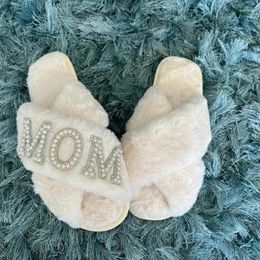 Party Favour Mom Slippers Destination Wedding Mother Of The Bride Groom Wife Push Present Mother's Day Birthday Christmas Baby Shower Gift