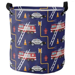 Laundry Bags Vehicle Toy Car Foldable Basket Large Capacity Hamper Clothes Storage Organizer Kid Sundries Bag