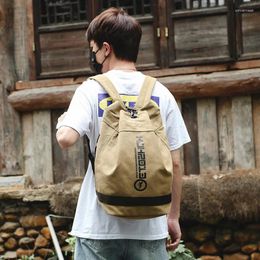 Backpack Fashionable Canvas Travel For Men High Quality Large Bag Backpacks Male Casual Bagpack Fabric Rucksack Bags Man