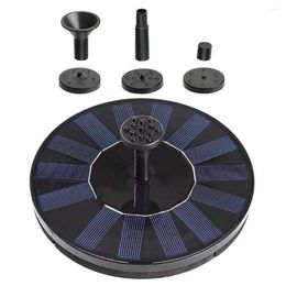 Garden Decorations Solar Floating Water Fountain Powered Pump Pond For Outdoor Pool