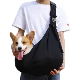 Dog Carrier Pet Adjustable Bag Outdoor Travel Out Puppy Single Shoulder Bags Dogs Comfort Sling Handbag Tote Pouch