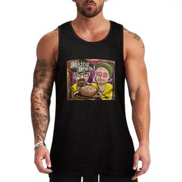 Men's Tank Tops Baking Bread Top Gym For Men T-shirt Fitness