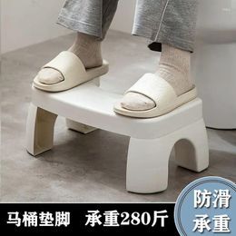 Bath Mats Step On The Footstool Toilet Squatting Pit Household Thickened Plastic Stool Adult Children'S Foo