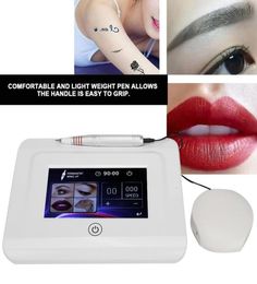 Professional Permanent Tattoo Makeup Machine Artmex V11 Eye Brow Lips Microblading Dr Derma Pen Microneedle Cartridge Skin Care MT1208722