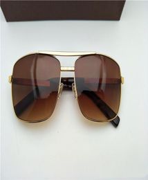 2019 men fashion classic sunglasses attitude sunglasses gold frame square metal frame vintage style outdoor design classical model6899101