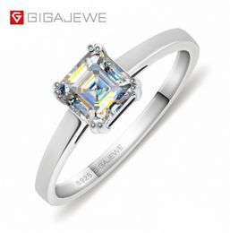 GIGAJEWE EF Colour 55mm Silver 925 Thai Silver Moissanite Ring Diamond Jewellery Woman Girlfriend Gift GMSR0316411789