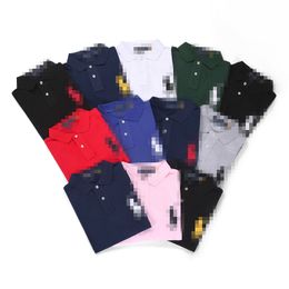 Designer Men's Fashion Business Polos T-shirt Fashion French Brand Men's T-shirt Letter Embroidered Trademark Polo Quick Drying Shirt