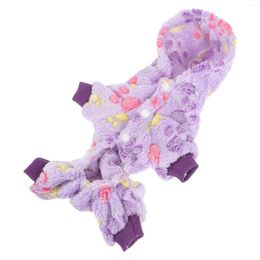 Dog Apparel Puppy Clothes Clothing Flannel Costume Dogs Pet Small Costumes Hoodie