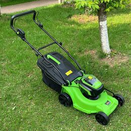 Lawn Mower 40V Brushless Lithium Electric Charging Home Hand Push TrimmerQ240514