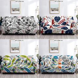 Chair Covers Sport Style Sofa Bed Cover Couch For Living Room Armchair Cushion Seat
