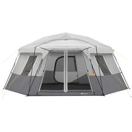 Tents and Shelters Ozark Trail 17x 15Person Instant Hexagonal Cabin Tent Sleep 11Q240511