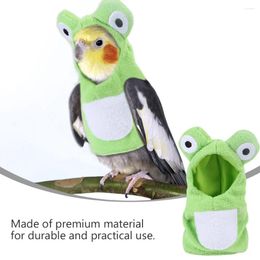 Dog Apparel Funny Pet Birds Clothes Cross-Dressing Cute Costume Frog Style Halloween Birdie Party Parrot Supplies Pigeon Inner Cotton Man