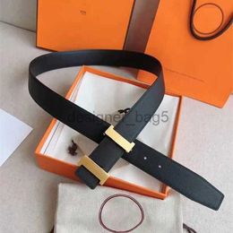 Mirror Quality designer belt for woman man fashion white orange belts buckle Genuine Leather letters business brown Casual Width 3.8cm