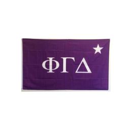 Phi Gamma Delta FIJI Flag 3x5 feet Double Stitched High Quality Factory Directly Supply Polyester with Brass Grommets1485153