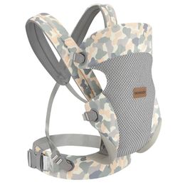 Carriers Slings Backpacks New Baby Sling Carrier Newborn Hip Seat Kangaroo Bag Infants Front and Back Backpack 3 - 18 Months Baby Accessories Y240514