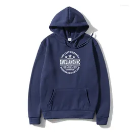 Men's Hoodies Unique Men Outerwear Fedor Emelianenko Warm Cotton Fleece Big Autumn For Male Hoody Hoodie