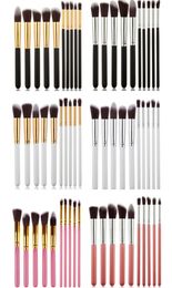 6 Style MINI Makeup Brushes Tools Sets 10 pcs Make Up Brushes Set Professional Portable Full Cosmetic Brush with opp bag 2651026