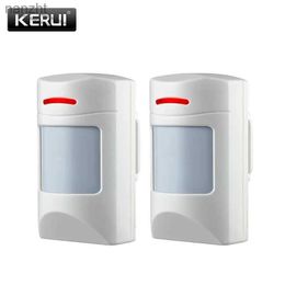 Alarm systems KERUI wireless 433Mhz 2-piece anti pet immune exercise PIR detector GSM TN Wifi alarm system W181 W204 infrared sensor WX