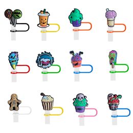 Other Home Decor Ice Cream Skl Head St Er For Cups Ers Cap Fit Cup Dust-Proof Reusable Topper Accessories Cute Funny Tumbler Man Woman Otdks