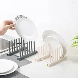 Kitchen Storage Modern Homes Plastic Multi-purpose Plate Pot Lid Holder Drainboard Drying Drainer Cabinet Organizer