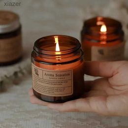 Scented Candle 80ml can tea cup portable fragrance candle smokeless romantic fragrance candle WX