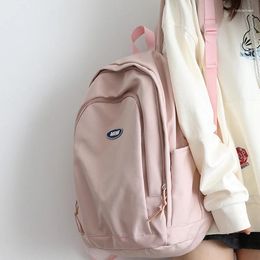 Backpack Fashion College School Black Kawaii For Teenage Girls Boy Waterproof Nylon Women Packbag Men Bag Travel Mochila