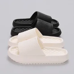 Slippers Comemore Women Soft Sole Slides 2024 Summer Beach Sandals Woman Non Slip Bathroom Home Shoes Eva Thick Platform Cloud