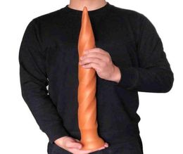 Nxy Anal Toys 50cm Super Long Dildo Plug Flexible Large Dick Soft Realistic Penis Vagina and Women Lesbian Sex Butt 2205103858484