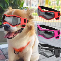 Dog Apparel Cool Protection Glasses Fashion Eye Wear With Adjustable Strap Multicolor Anti-Uv Goggles Waterproof Pet Sunglasses