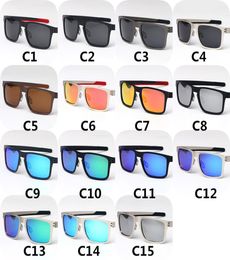 Luxury Polarized Sunglasses Retro Metal Frame Sun Glasses Men And Women Driver Driving Square Eyeglasses 15 Color2253249