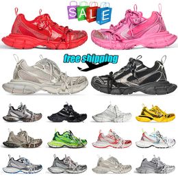 free shipping shoes luxury designer shoes 3xl sneaker vintage men women mesh rubber green black light beige yellow white red grey blue pink ancien womens trainer